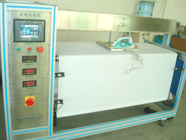 Iron friction testing machine