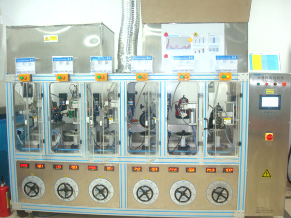 Simple water pot test machine